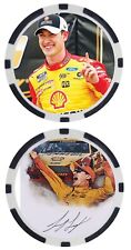 JOEY LOGANO - NASCAR DRIVER - POKER CHIP - ***SIGNED*** picture