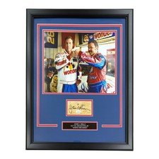 John C. Reilly Autographed Talladega Nights Deluxe Framed Signature Series with picture