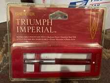 Vintage Sheaffer 92541 Triumph Imperial Burgundy  Fountain Pen picture