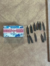 12 JOSEPH GILLOTT'S Mix 404 Pen Nibs Vintage Lot of 12 picture