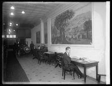 Photo:Lanza Motors Co Interior Auto Dealership Office 1919 1920 picture