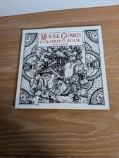 Mouse Guard Coloring Book David Petersen Archaia BOOM Studios Rare Out Of Print picture