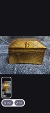 Rare Antique Egyptian Revival- Art Nouveau Jewelery Casket Called 