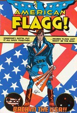 American Flagg #1 FN; First | Howard Chaykin - w/Bag+Board picture