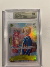 One Piece Sabo P-073 Promo BGS 10 PRISTINE Gold Label (3x 10 Subgrades) picture