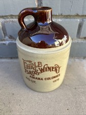 Ehrle Bros. Winery Amana Colonies 4/5 qt. Stoneware Jug, 1978 USA picture