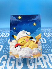 GGC Studio Pokémon Pikachu Hand Drawn Custom Art Sketch Card 1/1 AUTO picture