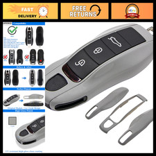 Chalk Painted Key Fob Shell for Porsche Panamera Macan MK1 - Custom Accessory picture