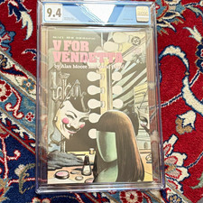 V for Vendetta #1 CGC 9.4 (1988) DC Comics Alan Moore David Lloyd Wraparound Hot picture