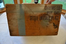 Rare WWII US Air Corp Air Crew Lunch Ration Shipping Crate picture