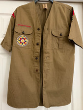 RARE 1935 SCOUT D.C JAMBOREE PATCH RED ARCH PATCH BSA UNIFORM SHIRT & SCOUT CARD picture