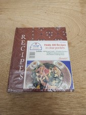NOS Vintage Country Colors by Springfield Recipe Book 100 Cards 12 Dividers NEW picture