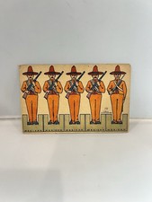 1914 Vintage Paper Postcard “Mexican” Soldier By J. Alan Fletcher picture