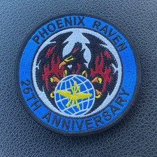 RARE Authentic President TRUMP Air Force One Phoenix Raven PATCH USAF Coin picture