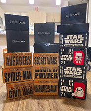 Loot Crate Box Lot Marvel Collector Corps & Star Wars Smuggler’s Bounty picture