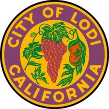 Lodi, California City Seal, Crest NEW METAL SIGN: 12