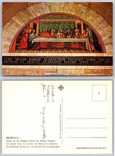 Continental Bethany Jesus At The Supper Postcard picture