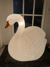 2026 NEW { 20” LARGE-SWAN/Cracker Barrel/ blow mold/PLUG-IN } ~ NEW with TAGS picture