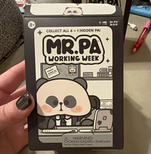 Mr. Pa Working Week Mr. Pa Blind Box Figurine Plastic Collectible 8+ picture