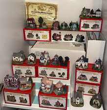 Liberty Falls 1999 Christmas Village Set 27pcs Resin Buildings Boxed picture