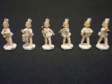 Vintage 1950-60's Arnart Porcelain Marching Band Figurines picture
