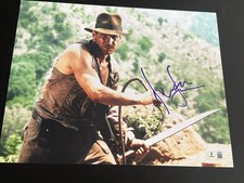 HARRISON FORD SIGNED AUTOGRAPH 11x14 PHOTO INDIANA JONES STAR WARS BECKETT BAS D picture