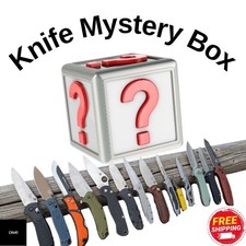 Knife Mystery Box, Randomized Assortment Of Brand New Knives, Pocket Knives, NEW picture