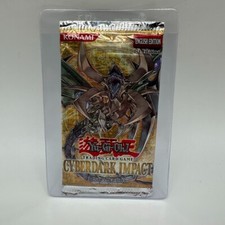 Yugioh Konami Cyberdark Impact 1st Edition Booster Pack Factory Sealed English picture
