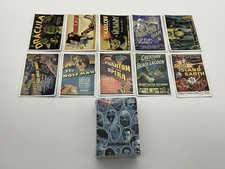 Universal Monsters of the Silver Screen Trading 90 Cards Set + Stickers picture