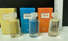 VTG MINI LOT CARON EAUX DE CARON Pure,Forte, Fraiche 3x0.20 oz EDTs COLLECTIBLE picture