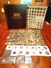Franklin Mint Coins of 100 Nations First Edition 1980 Album.PLUS OVER 250 COINS picture