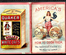 1893 Chicago Worlds Fair Quaker Oats American Cereal Souvenir Coupon Book j.US picture