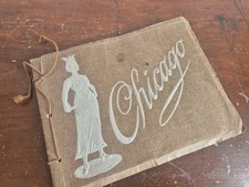 Antique 1908 Souvenir of Chicago Hammon Book Pamphlet Photos Rare Edwardian picture