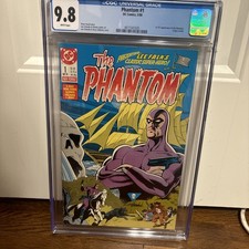 THE PHANTOM #1 CGC 9.8  DC COMIC 1988 1St appearance of phantom in DC comics  picture