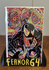 VENOM DORK GRAFFITI #1 Lethal Paint Marker Kyle Willis EMBOSSED FOIL picture