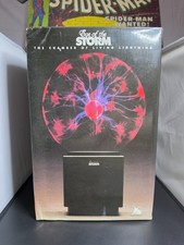 Vtg 1987 Eye of The Storm Chamber of Living Lightning Plasma Ball Globe W/ Box picture