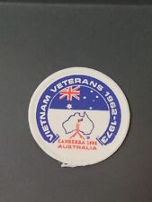 Vintage Vietnam War Memorial Canberra Australia 1962-73 Patch Badge  picture