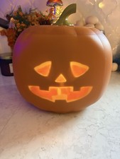 Jabberin Jack Talking Animated Pumpkin Head Halloween Decoration Jack-O-Lantern picture