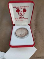 Official Disneyana Convention 1994 Walt Disney World Resort Proof One Ounce.999 picture