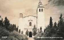 Postcard Mexico: RPPC Exconvento de Ixmiquilpan, Hidalgo picture