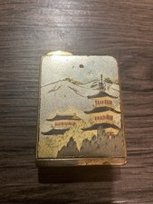 Vintage Prima Donna Japanese Pagoda Mount Fiji Background Lighter Untested picture
