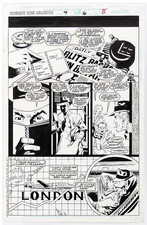Midnight Sons Unlimited #9 Page 6 James Fry  Original Comic art Marvel 1995 picture