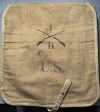 M1898 Larger Clothing Bag/Haversack 1st Infantry -ORIGINAL -K Company-LITTLE USE picture
