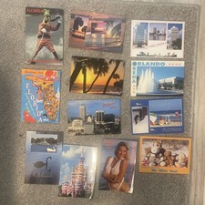 Lot of Vintage Postcards (12) Florida picture