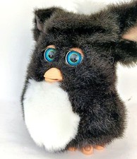 Working Product Furby 2 Milky Panda Blue Eyes German 2005 Fully operational picture