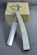Vintage Restored Dubl Duck - GOLDEDGE - Straight Razor - Shave Ready picture