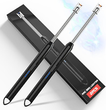 Windproof Arc Lighter Rechargeable Electric Candle Lighter BBQGrill Lighter 2Pcs picture
