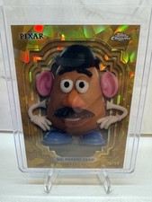 2024 Topps Chrome Disney Sapphire Mr. Potato Head Gold /50 picture