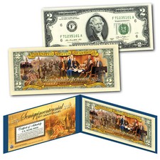 USA Semiquincentennial 250th Anniversary 1776 - 2026 July 4 Official $2 US Bill  picture
