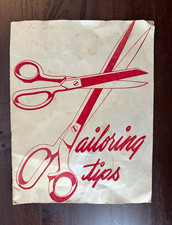 Rare N.C. Agricultural Ext. Service Tailoring Tips Pamphlet No. 122 Nov 1950 picture